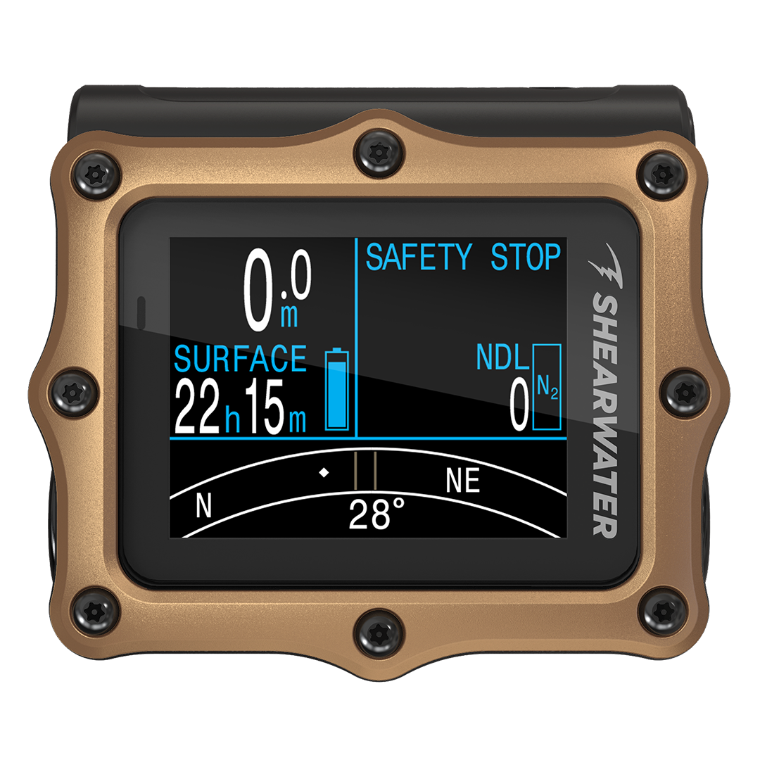 SHEARWATER PERDIX 2 TI JOURNEYS EDITION BRONZE - Go Dive Tasmania