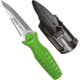 Salvimar Predathor Knife - Acid Green - Go Dive Tasmania