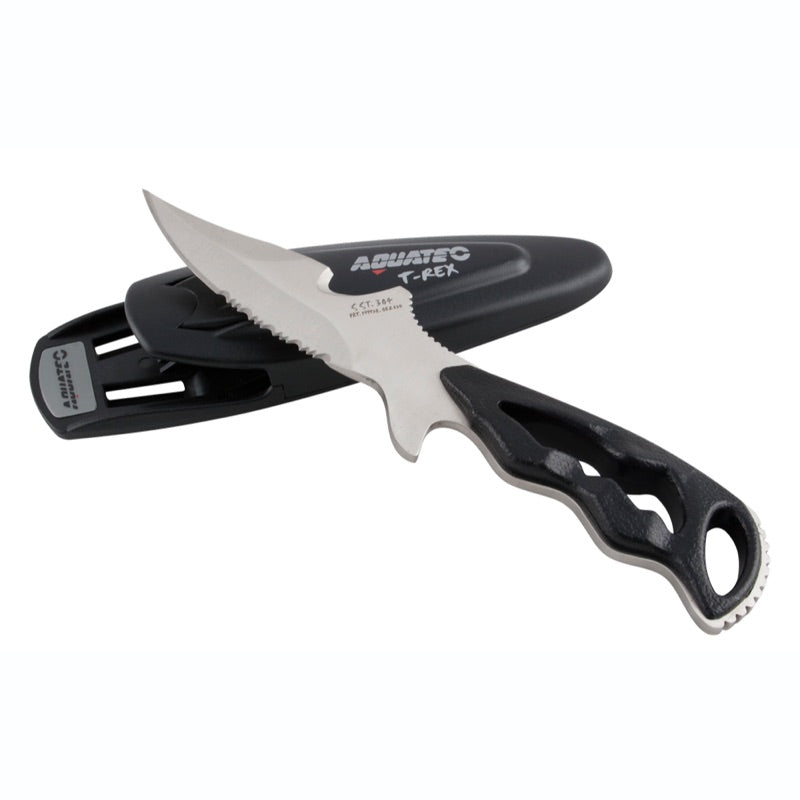 Aquatec T-Rex Knife - Titanium - Go Dive Tasmania