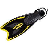 Cressi Palau Fins - Black/Yellow - Go Dive Tasmania