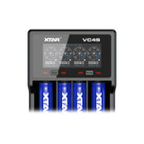 XTAR VC4SL Fast Li-ion & Ni-MH Battery Charger - Go Dive Tasmania