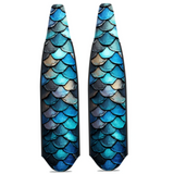 DiveR Freediving Fin Blades Composite - Scale - Go Dive Tasmania