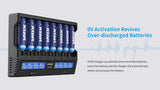 XTAR VC8 Fast Battery Charger for 8 x Li-ion Batteries - Go Dive Tasmania