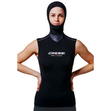 Cressi Base Layer Hooded Vest Lady 2/5mm - Go Dive Tasmania