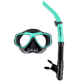 Ocean Pro Eclipse Mask and Snorkel Set Adults - Go Dive Tasmania