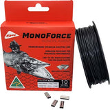 Ocean Hunter 1.8mm Monoforce Monofilament - 10m Spool With 4 Crimps - Black - Go Dive Tasmania