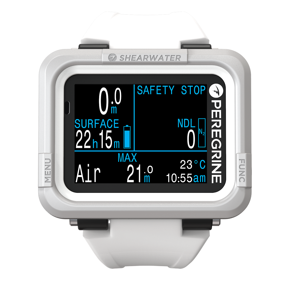 SHEARWATER PEREGRINE DIVE COMPUTER - LIGHT EDITION - Go Dive Tasmania