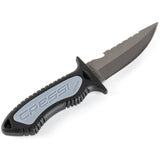 Cressi Grip Point Knife - Titanium - Go Dive Tasmania