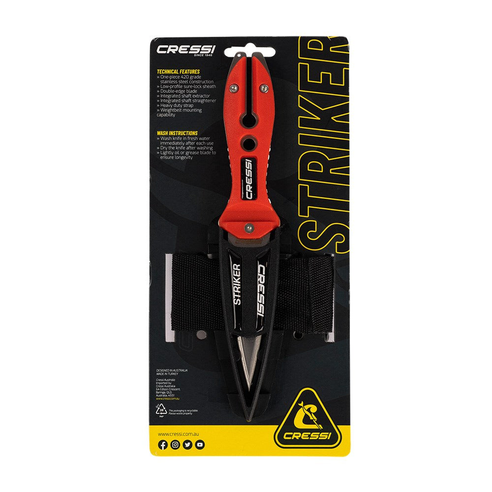 Cressi Striker Knife - Go Dive Tasmania