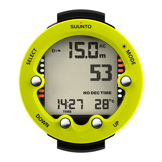 Suunto Zoop Novo Lime - Go Dive Tasmania