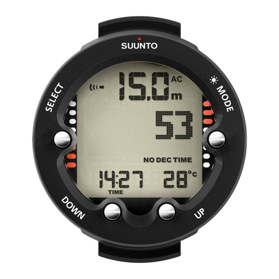 Suunto Zoop Novo Black - Go Dive Tasmania