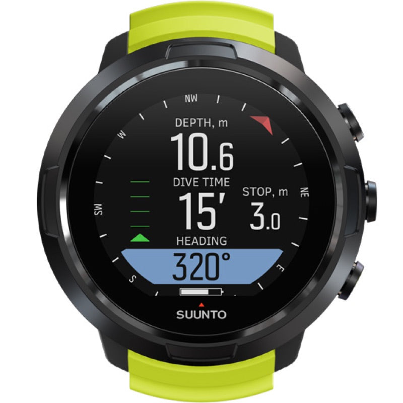 Suunto D5 Lime - Go Dive Tasmania