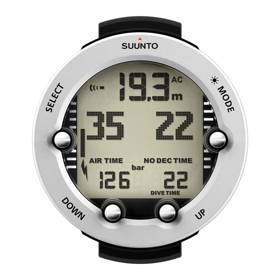 Suunto Vyper Novo White - Go Dive Tasmania