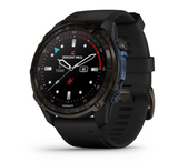 Descent™ Mk3i – 51 mm Carbon grey DLC titanium with black silicone band - Go Dive Tasmania