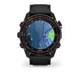 Descent™ Mk3i – 51 mm Carbon grey DLC titanium with black silicone band - Go Dive Tasmania