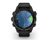 Descent™ Mk3i – 43 mm Carbon grey DLC titanium with black silicone band - Go Dive Tasmania