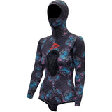 OCEAN HUNTER ARTEMIS OPEN CELL 5MM JACKET - LADIES - Go Dive Tasmania