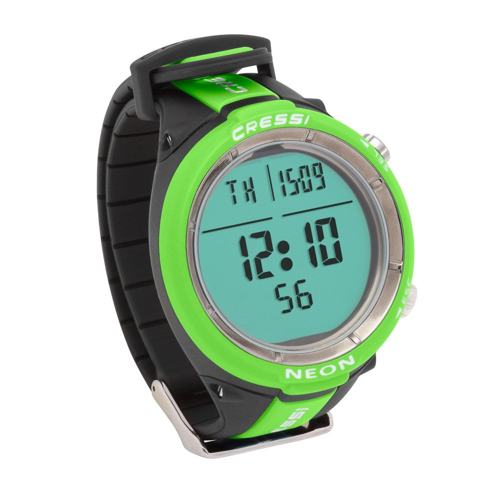 CRESSI NEON DIVE COMPUTER - GREEN - Go Dive Tasmania