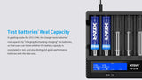 XTAR VC8 Fast Battery Charger for 8 x Li-ion Batteries - Go Dive Tasmania