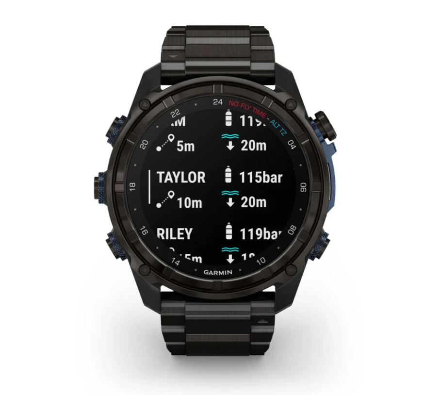 Descent™ Mk3i – 51 mm Carbon DLC titanium with DLC titanium band - Go Dive Tasmania