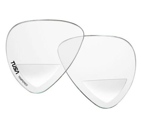 Tusa Optical lens (Bi-Focul) For Intega Mask (Left) - Go Dive Tasmania