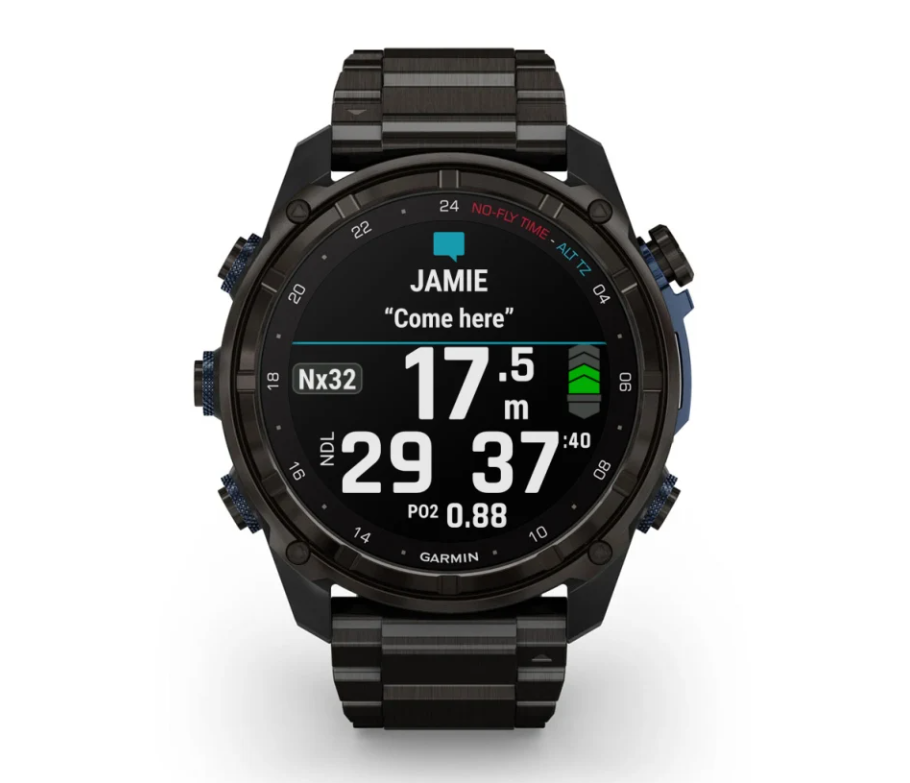 Descent™ Mk3i – 51 mm Carbon DLC titanium with DLC titanium band - Go Dive Tasmania