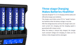 XTAR VC8 Fast Battery Charger for 8 x Li-ion Batteries - Go Dive Tasmania