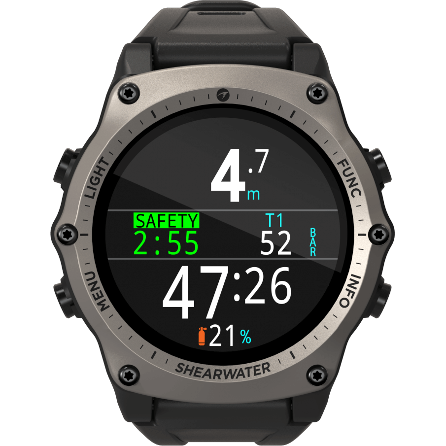 Shearwater Teric Dive Computer - Silver - Go Dive Tasmania