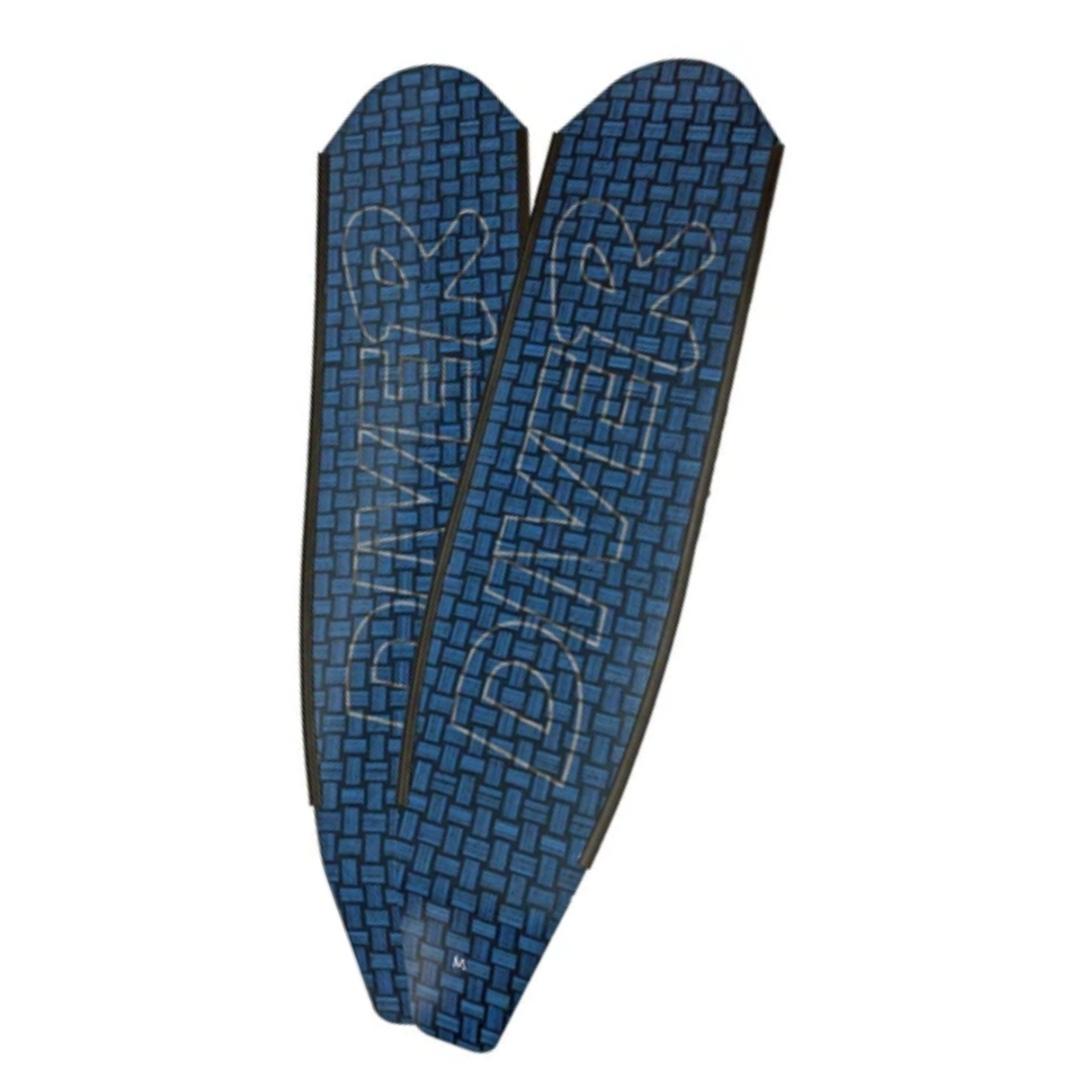 DiveR Freediving Fin Blades Innegra Blue Go Dive Tasmania