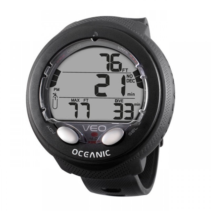 OCEANIC VEO 4.0 WRIST DIVE COMPUTER - BLACK - Go Dive Tasmania