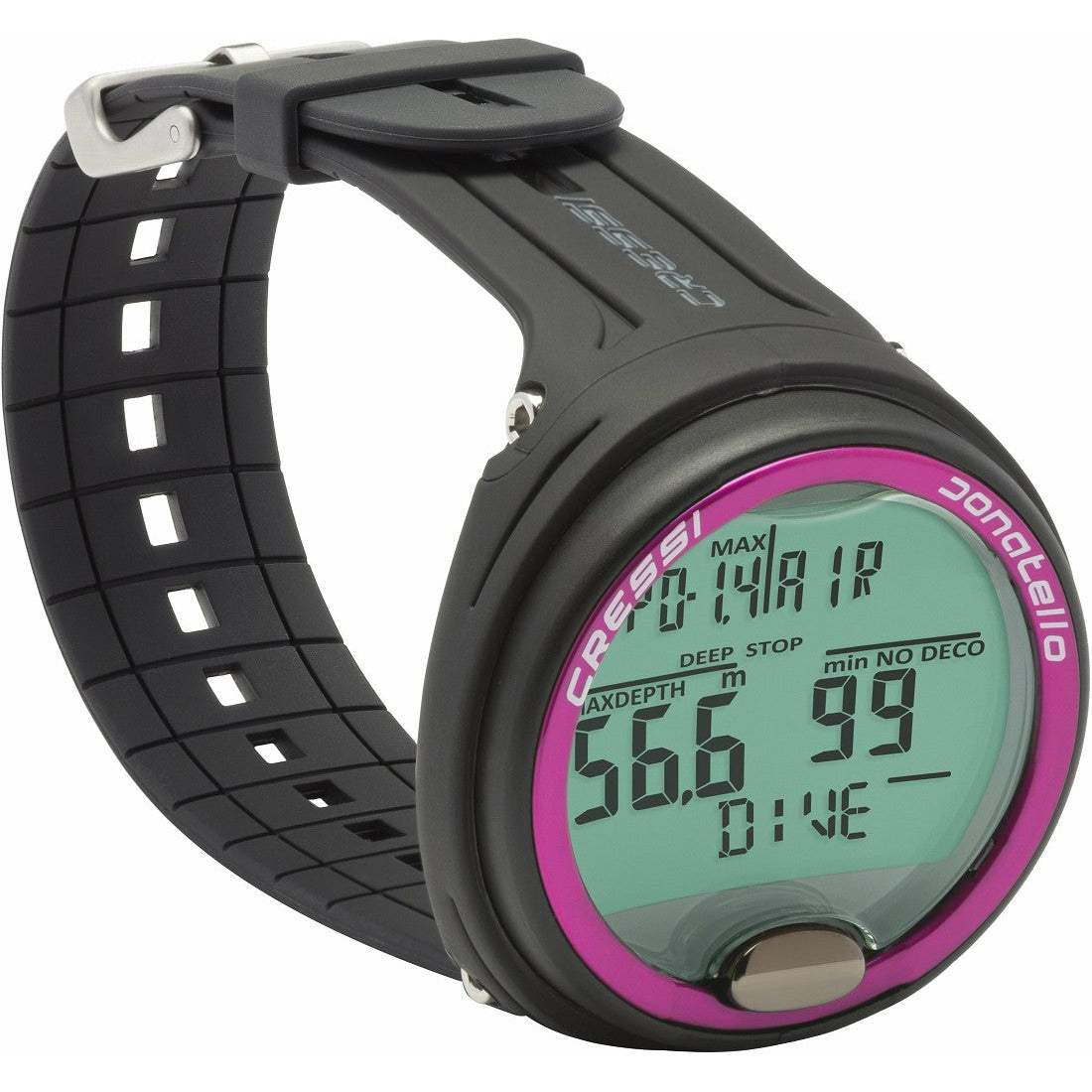 Cressi Donatello Diving Computer - Black/Pink - Go Dive Tasmania