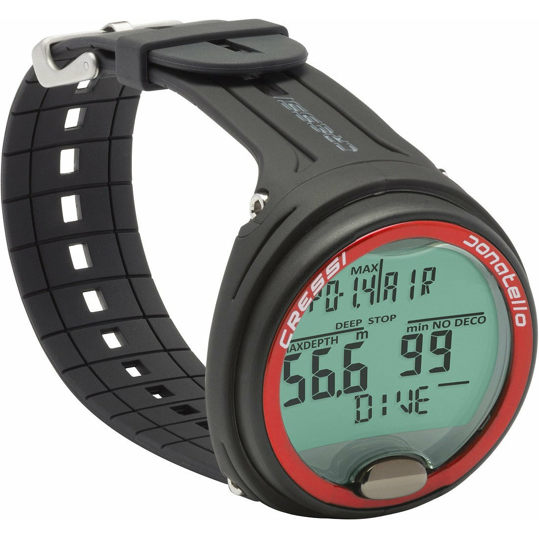 Cressi Donatello Diving Computer - Black/Red - Go Dive Tasmania
