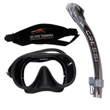 HYPERION MASK / CRESSI CORFU SNORKEL SET - Go Dive Tasmania