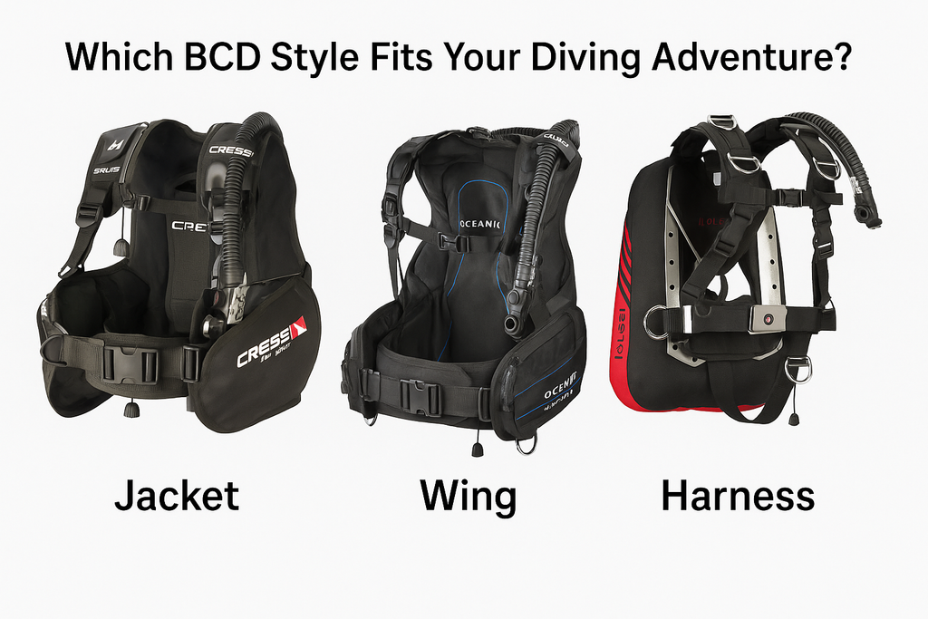 Jacket Style vs. Wing Style BCDs: What’s Your Perfect Fit for Underwater Adventure?