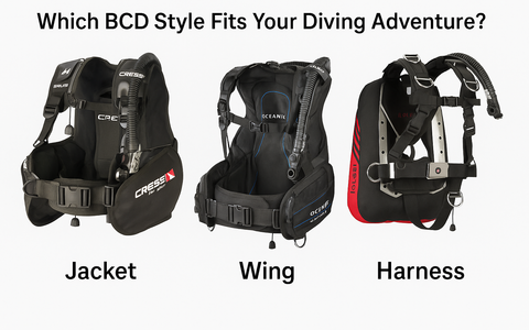 Jacket Style vs. Wing Style BCDs: What’s Your Perfect Fit for Underwater Adventure?