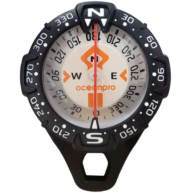 Oceanpro Clip On Compass - Go Dive Tasmania