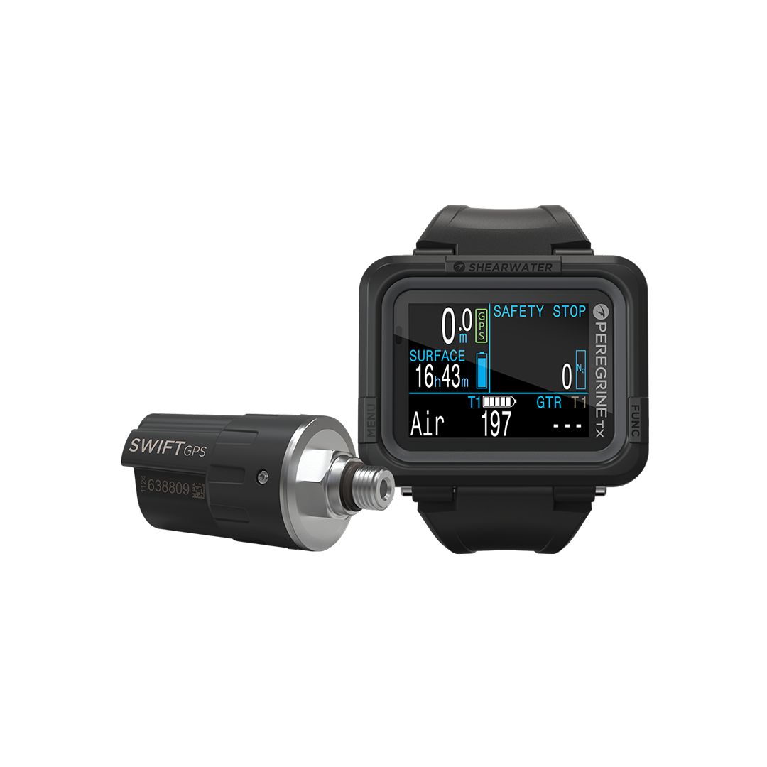Shearwater Peregrine TX | Swift GPS Bundle - Go Dive Tasmania