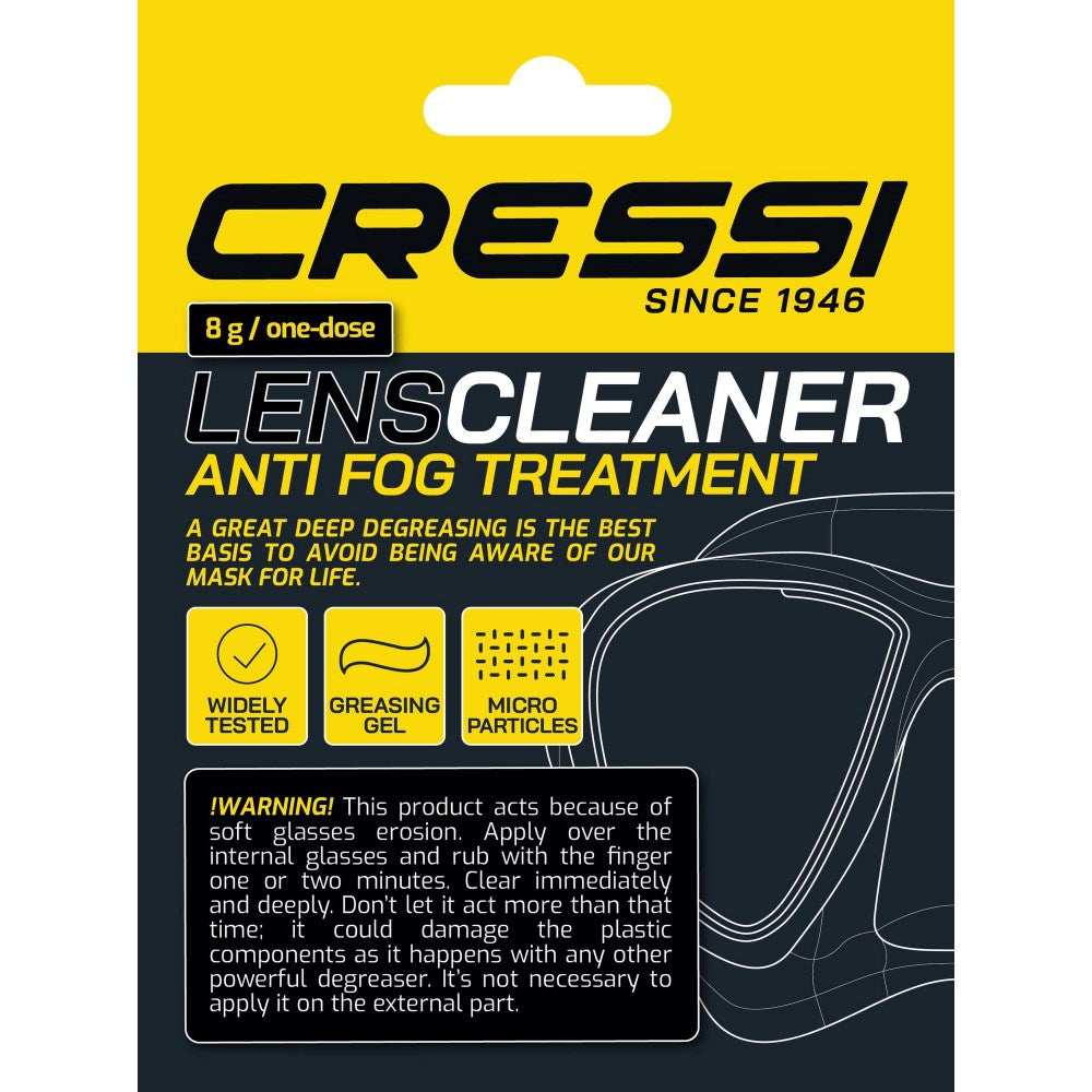 Cressi Mask Pre-Clean Anti-Fog - Go Dive Tasmania
