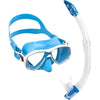Cressi Marea VIP Mask and Snorkel Set - Blue - Go Dive Tasmania