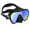 Cressi Z2 Mask UV420 Yellow/Blue Lens - Black - Go Dive Tasmania