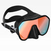 Cressi Z2 Mask UV420 Blue/Red Lens - Black - Go Dive Tasmania