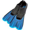 Cressi Agua Short Fins - Blue - Go Dive Tasmania