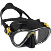 Cressi Big Eyes Evolution Mask - Dark Yellow - Go Dive Tasmania