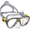 Big Eyes Evolution Crystal Mask - Black/Yellow - Go Dive Tasmania