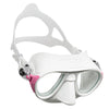 Cressi Calibro Mask - White/Pink - Go Dive Tasmania
