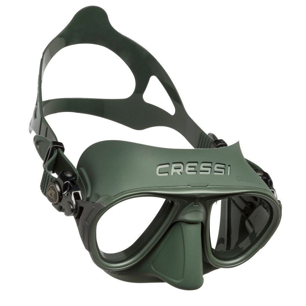 Cressi Calibro Mask - Green - Go Dive Tasmania