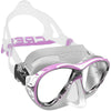 Cressi Naxos Mask - Clear/Pink - Go Dive Tasmania