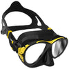 Cressi Naxos Mask - Black/Yellow - Go Dive Tasmania
