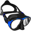 Cressi Naxos Mask - Black/Blue - Go Dive Tasmania