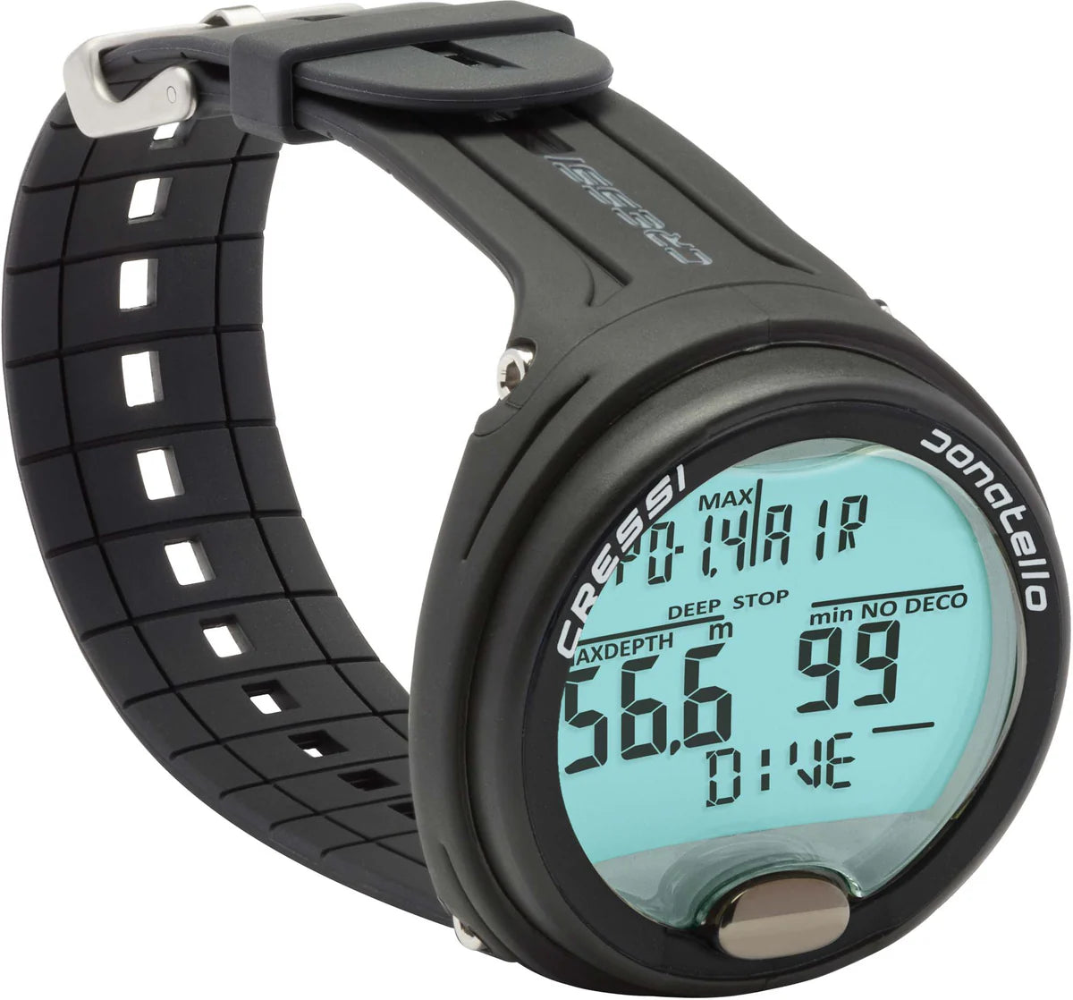 Cressi Donatello Diving Computer - Black/Black - Go Dive Tasmania
